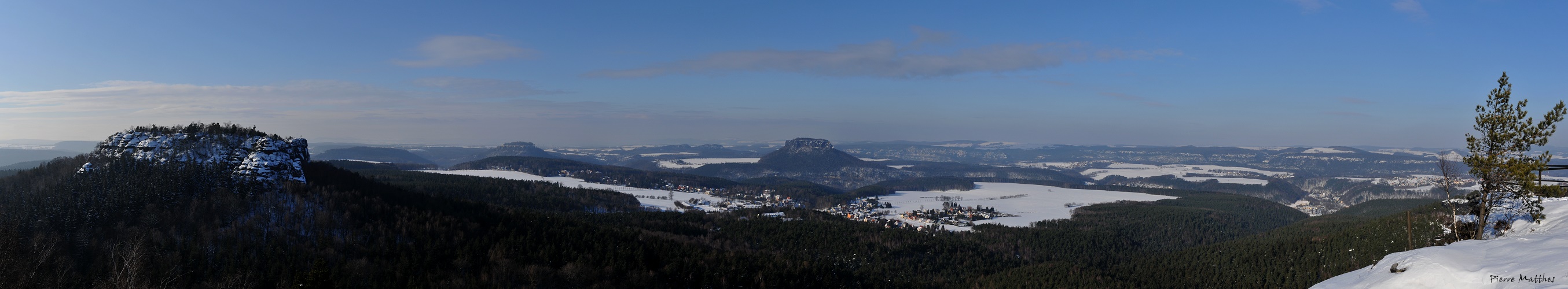 Panorama vom Papststein