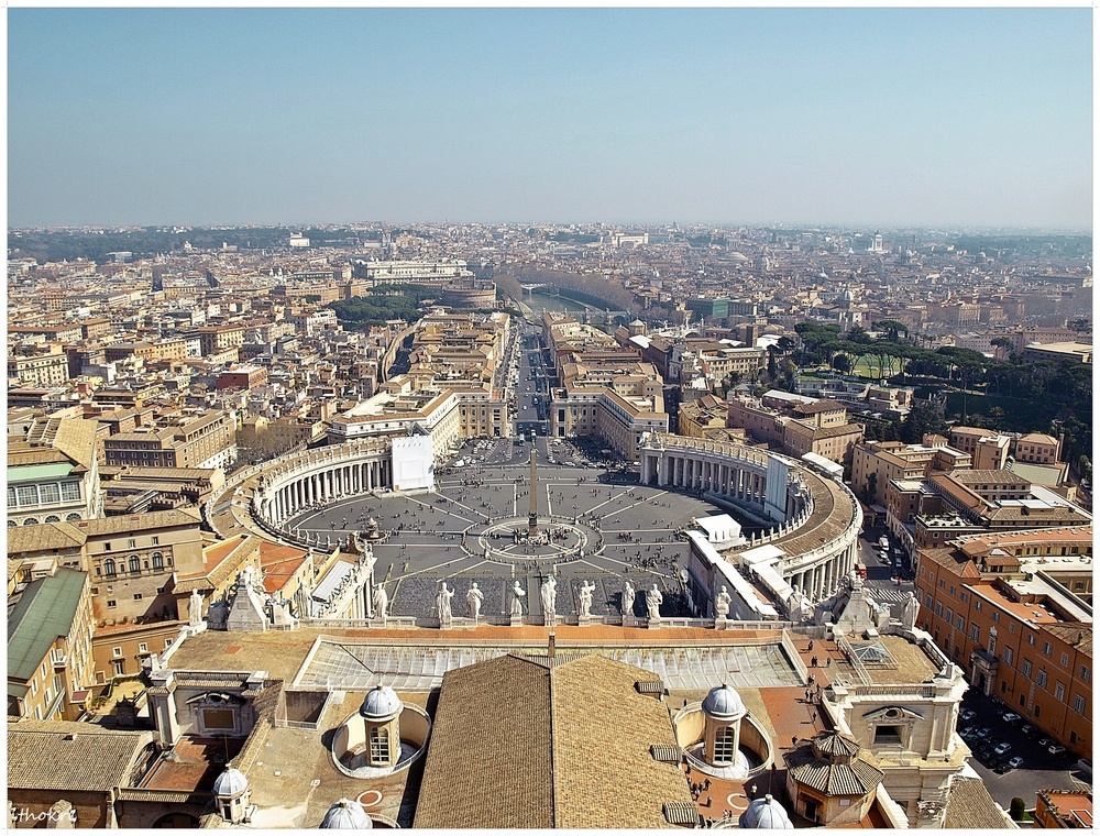 Panorama vom Petersdom - Rom I