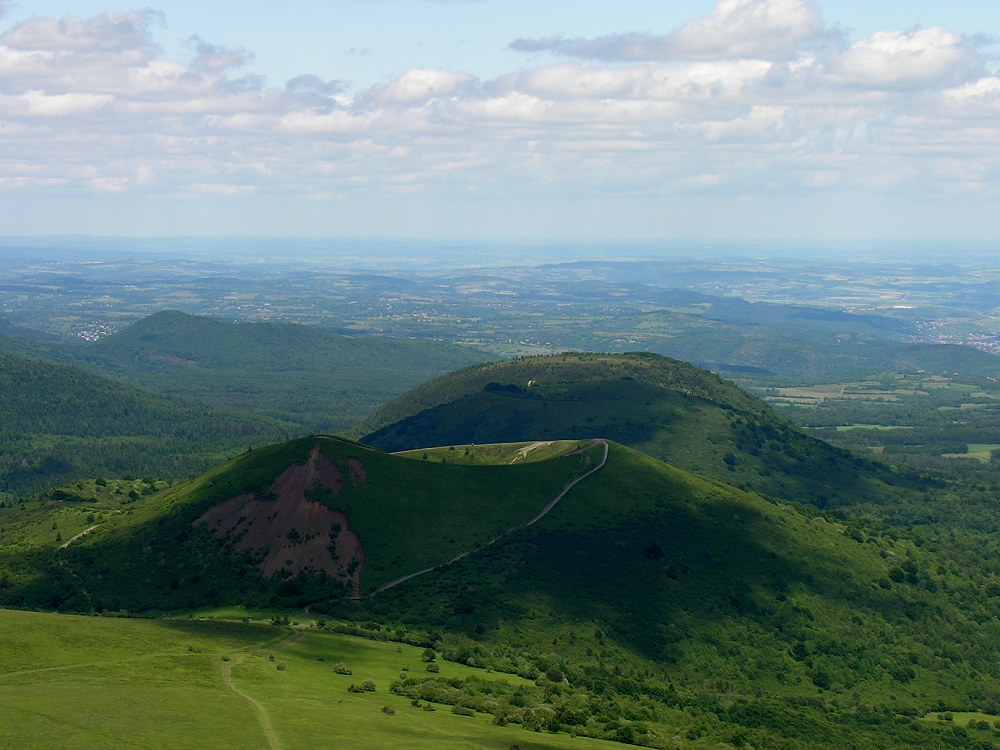 Panorama vom Puy-de-Dôme