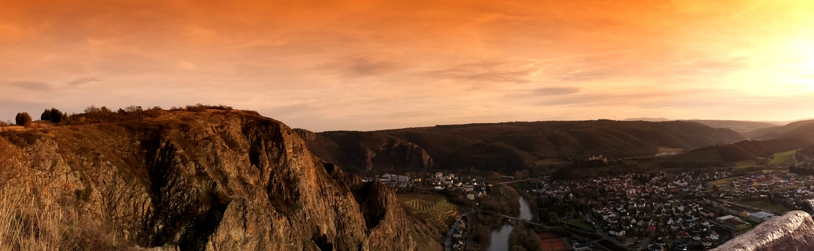 Panorama vom Rotenfels