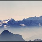 Panorama vom Säntis aufgenommen