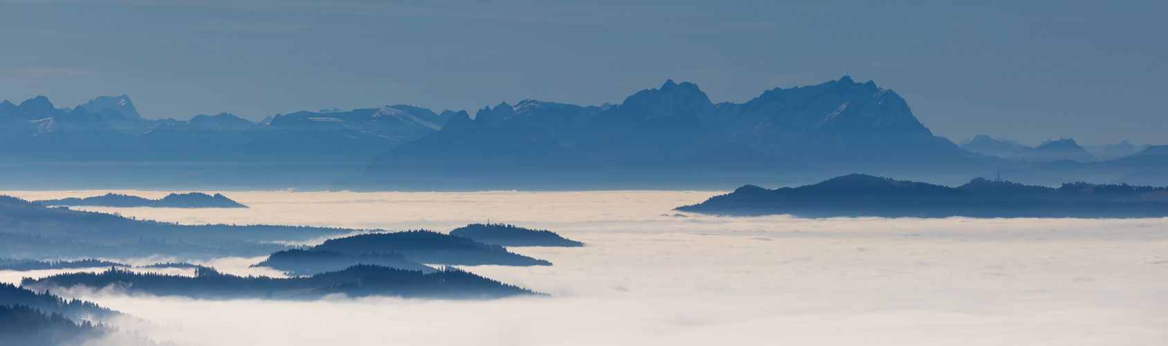 Panorama vom Säntis