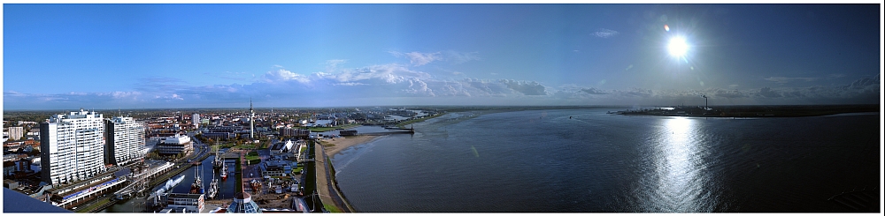 Panorama vom Sail City Tower