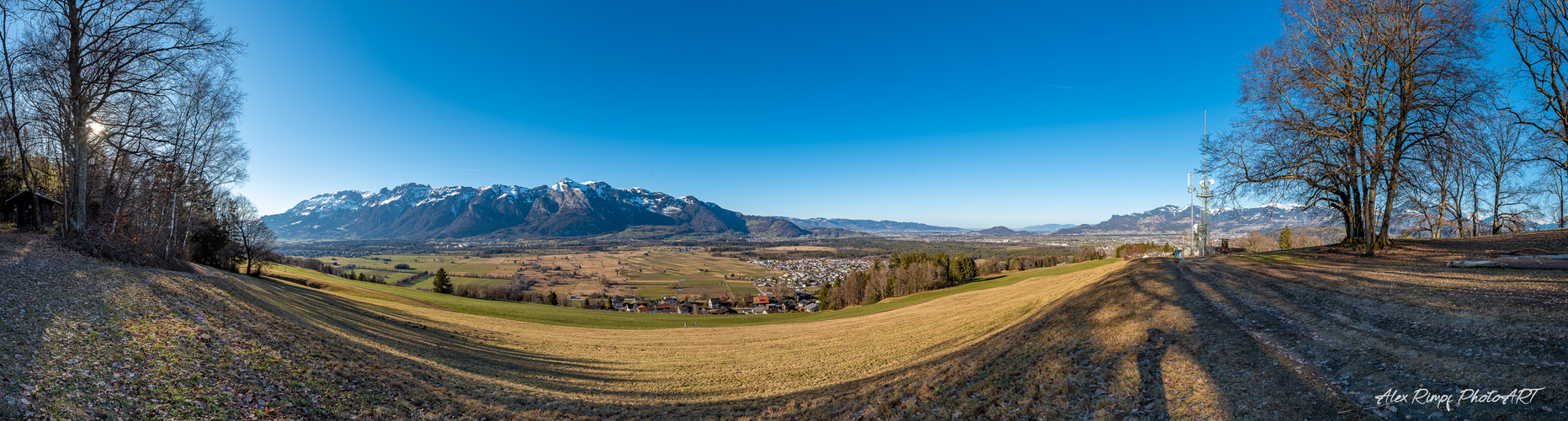 Panorama vom Schellenberg