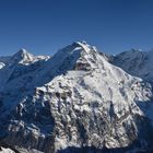 Panorama vom Schilthorn - Eiger, Mönch und Jungfrau