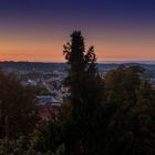 Panorama vom Schlossberg in Graz