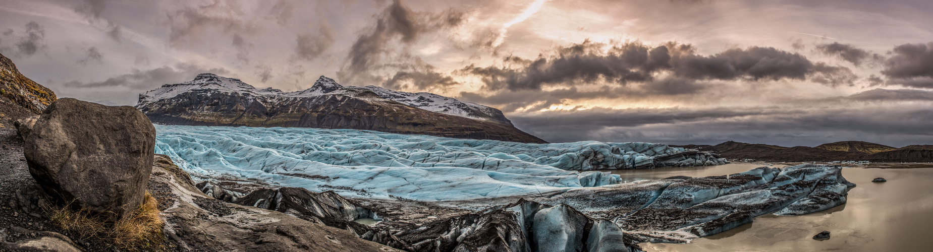 Panorama vom Svínafellsjökull