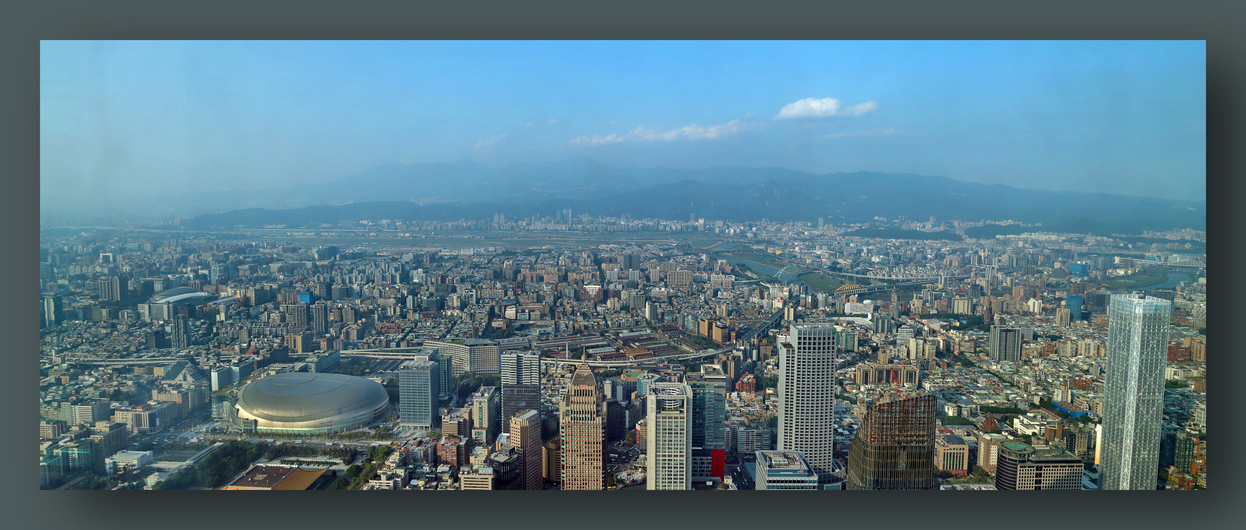 Panorama vom Taipei 101  ©