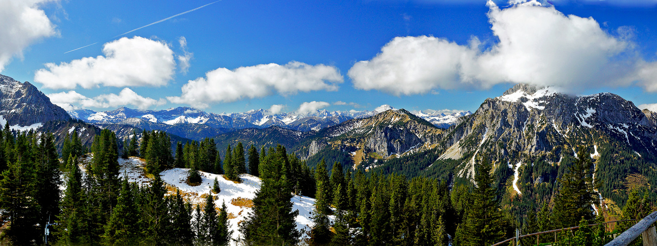 Panorama vom Tegelberg