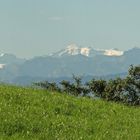 Panorama vom Tödi über Clariden zum Chammlistock