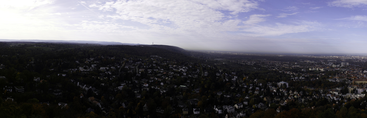 Panorama vom Turmberg 1