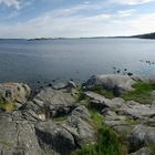 Panorama vom Ufer vor Slott Tjolöholm