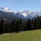 Panorama vom Wettersteingebirge