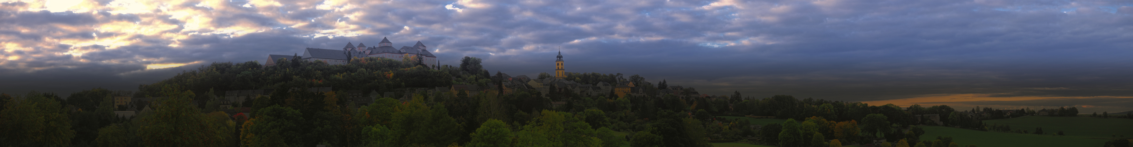 Panorama von Augustusburg i. Sachsen