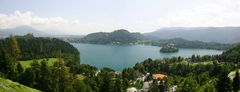 Panorama von Bled