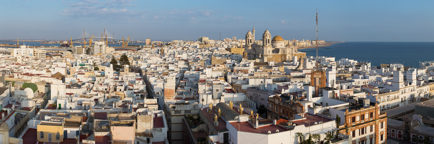  Panorama von Cádiz