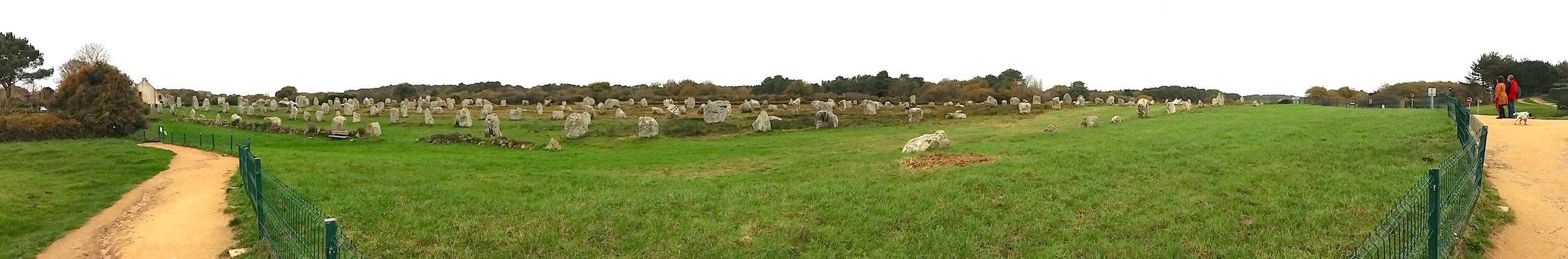 Panorama von Carnac