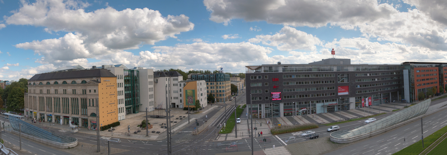 Panorama von Chemnitz