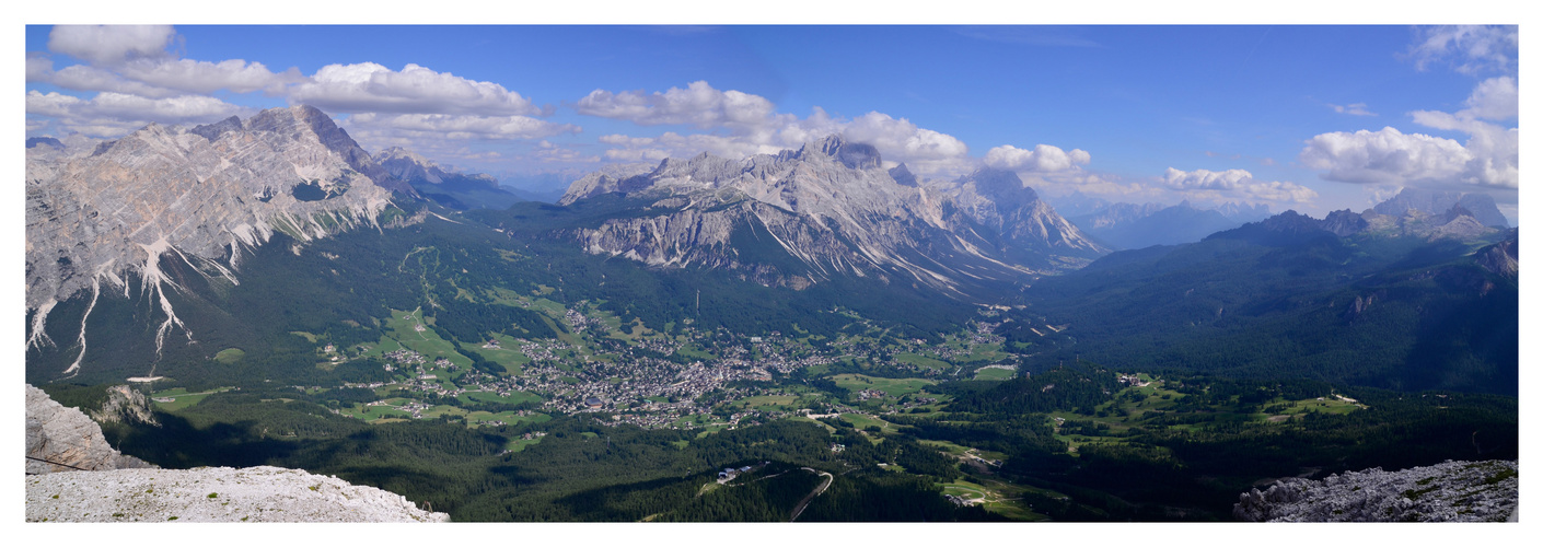 Panorama von Cortina