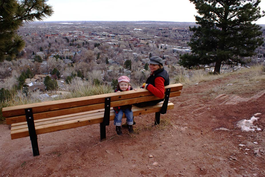 Panorama von den Red Rocks