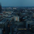 Panorama von der Alster bis zum Dom