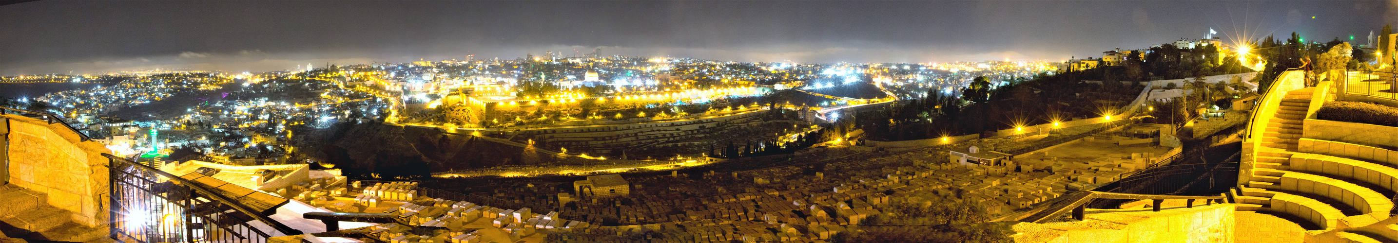 Panorama von der Altstadt von Jerusalem