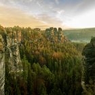 panorama von der basteibrücke