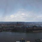 Panorama von der Dresdner Frauenkirche...