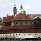 Panorama von der Karlsbrücke Prag