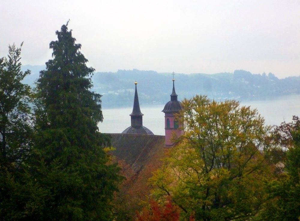 Panorama von der Museggmauer ...