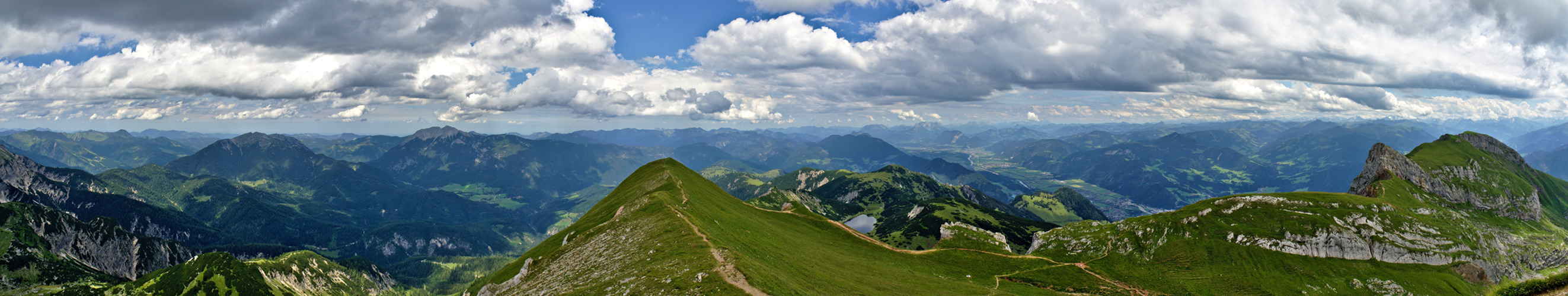 Panorama von der Rofanspitze