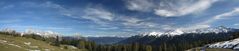 Panorama von der Simmering Alm