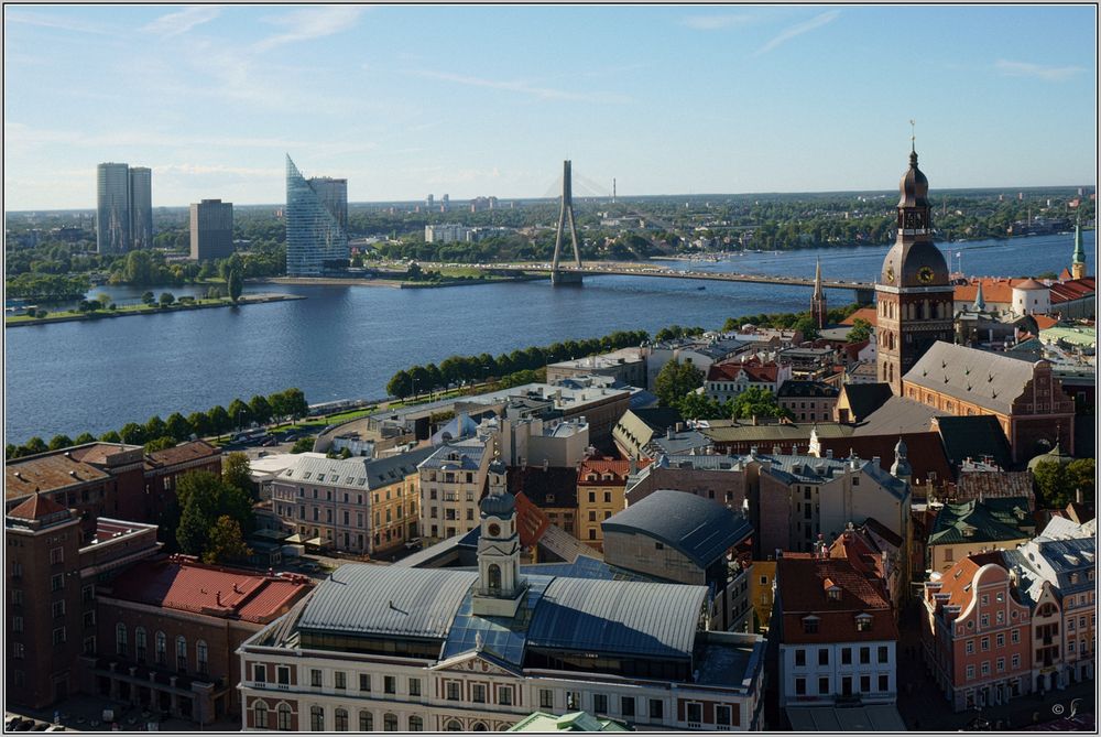 Panorama von der St. Peterkirche