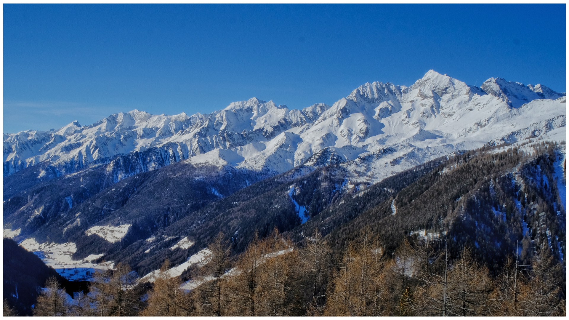 Panorama von der Stegeralm, Prettau