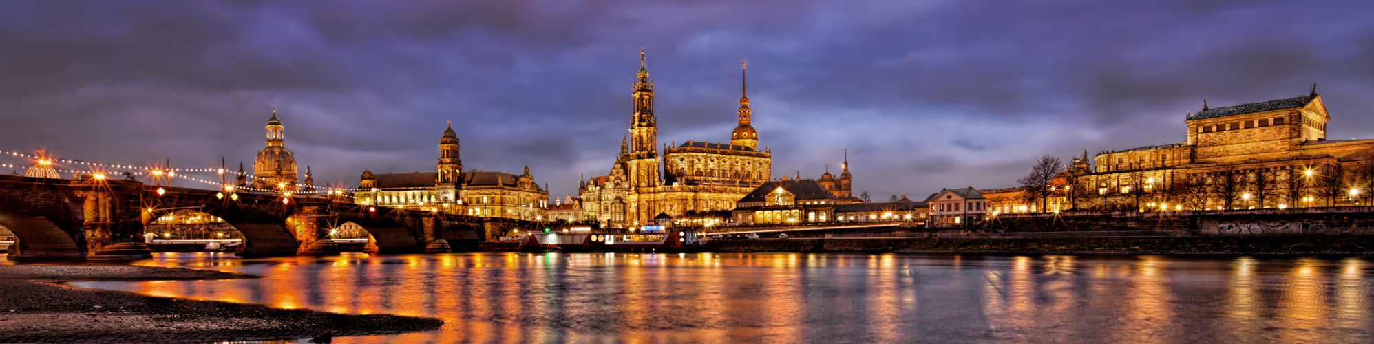 Panorama von Dresden