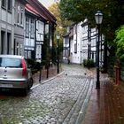 Panorama von einer schoenen Straße.