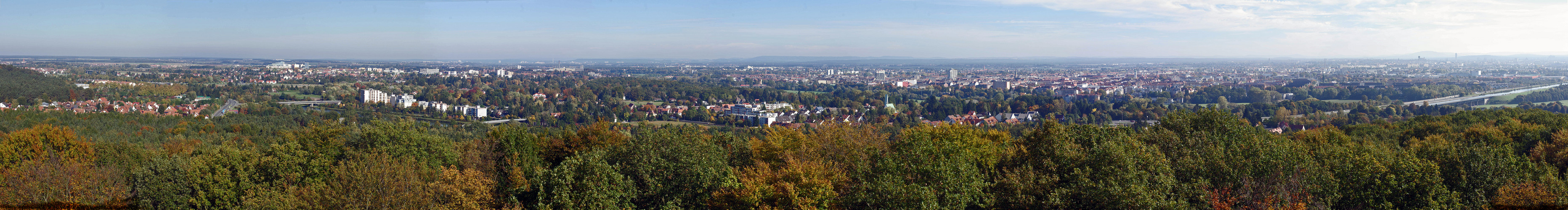 Panorama von Fürth