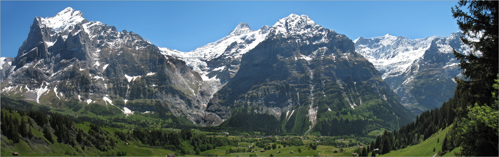 Panorama von Grindelwald