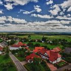 Panorama von Hubertshofen