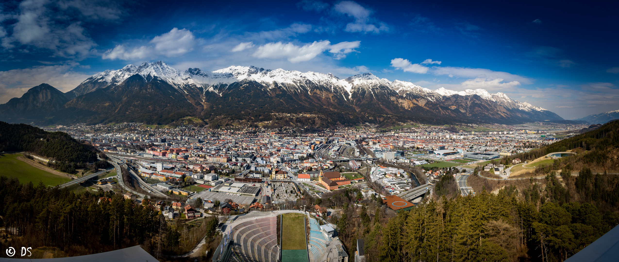 Panorama von Innsbruck