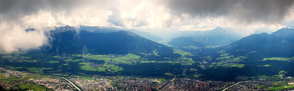 Panorama von Innsbruck