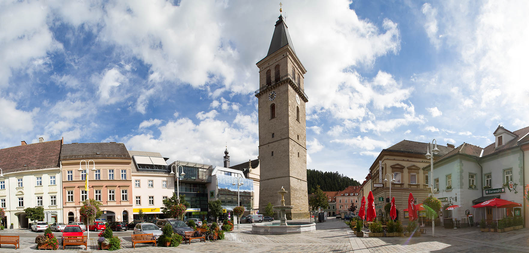 Panorama von Judenburg