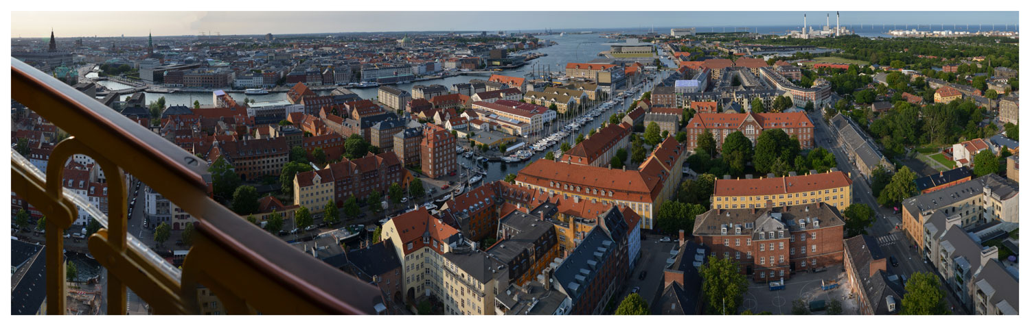 Panorama von Kopenhagen