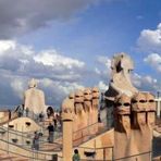 Panorama von "La Pedrera"