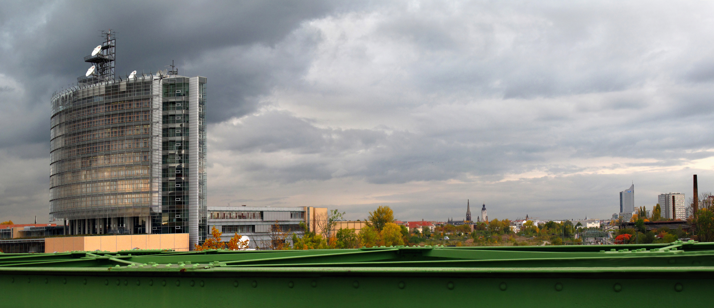 Panorama von Leipzig