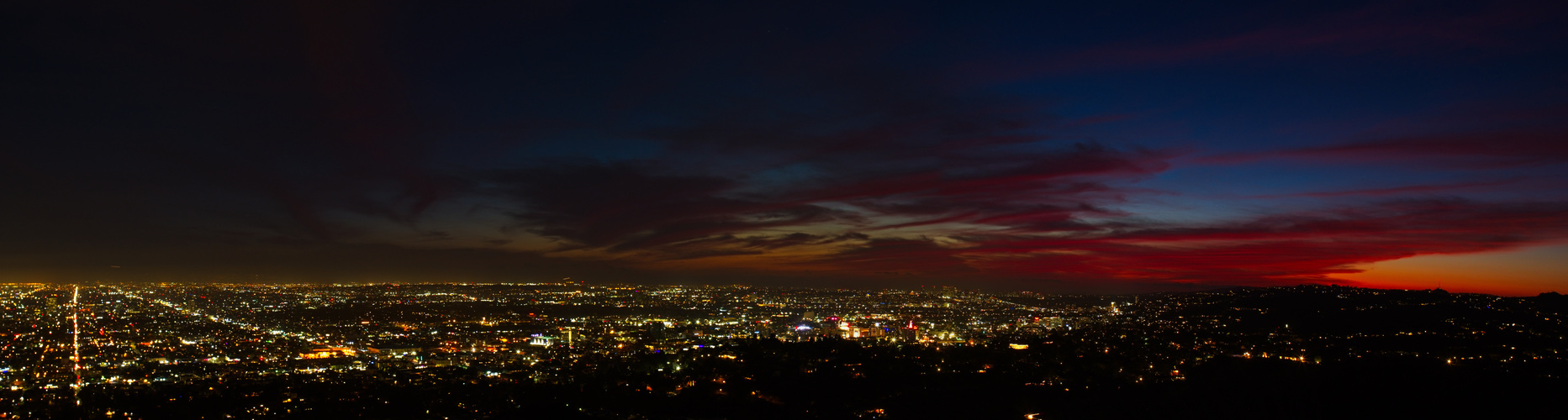 Panorama von Los Angeles