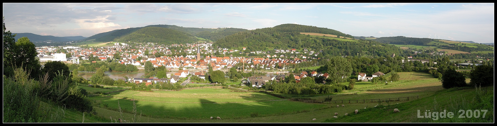 Panorama von Lügde