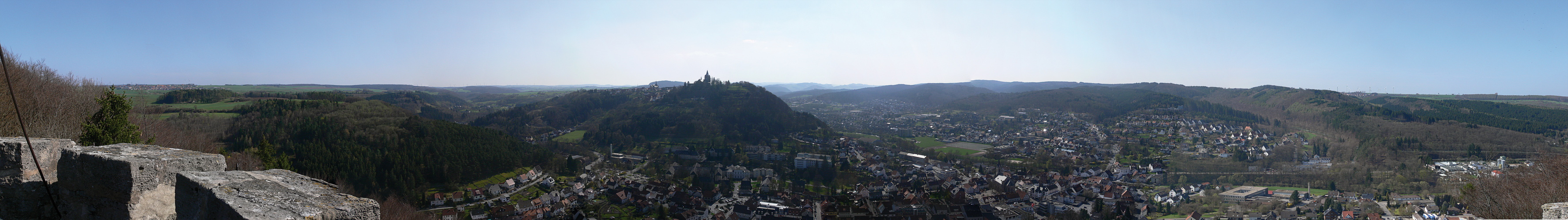 Panorama von Marsberg