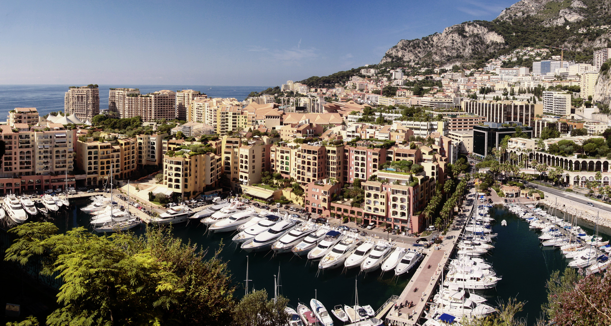 Panorama Von Monaco 2 Foto Bild Architektur Stadtlandschaft Historisches Bilder Auf Fotocommunity
