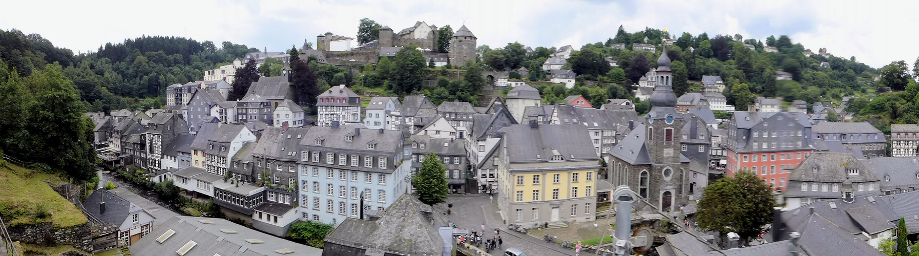 Panorama von Monschau 1